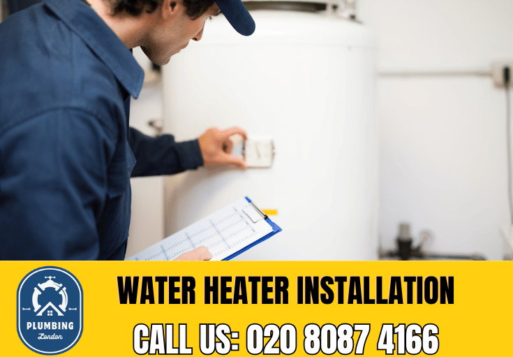 water heater installation Belsize Park